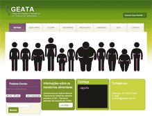 Tablet Screenshot of geata.med.br